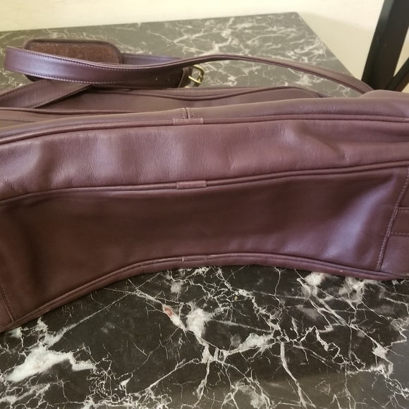 Vintage Coach Brown Leather Brief Case/ Massager Bag - Picture 10 of 15